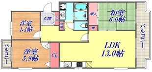 スペランツァステラの物件間取画像